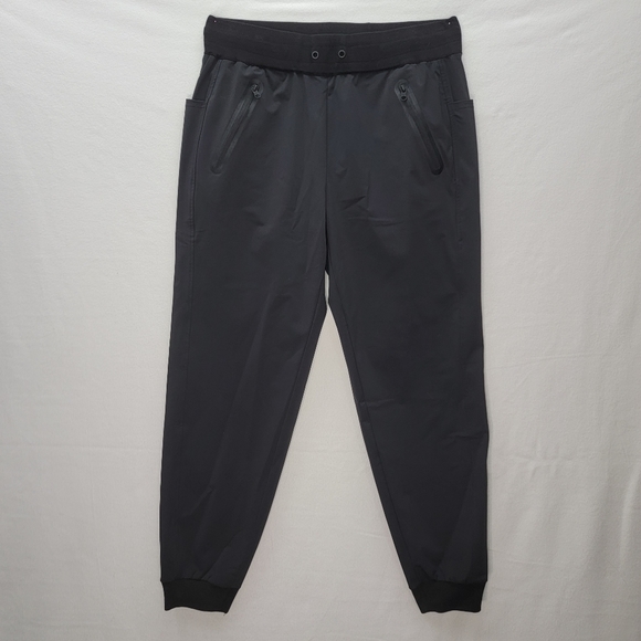 𝅺BLACK NOIR GETAWAY JOGGER PANTS, BLACK, M - Picture 1 of 9